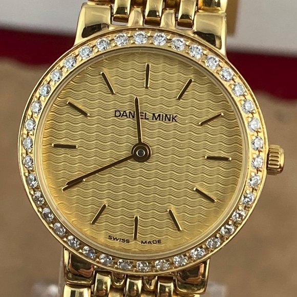 Vintage Daniel Mink Elegance Swiss Designer Luxury Watch - Picture 1 of 8